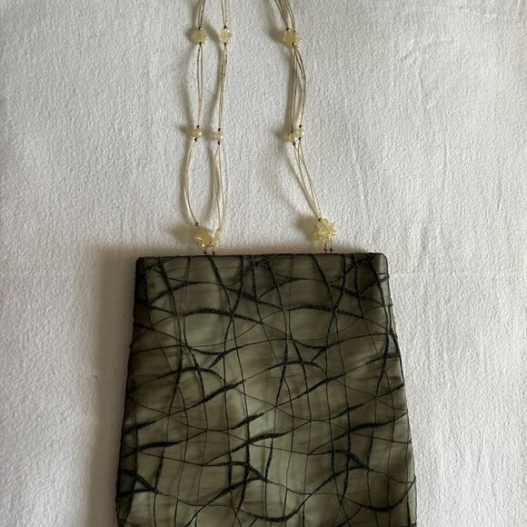 Sagi Made In Italy Dark Olive Green Shoulder Purse - Picture 1 of 5